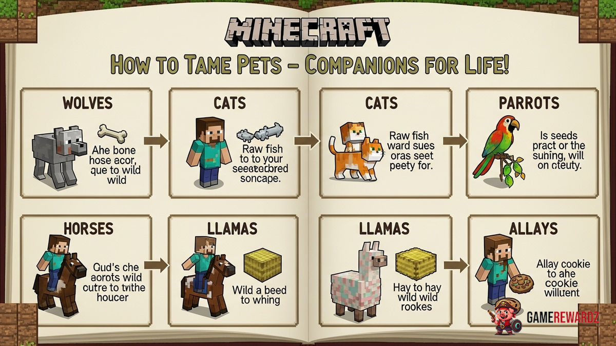 Minecraft: How to Tame Pets – Companions for Life!